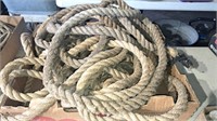 Large flat of 1 inch rope
