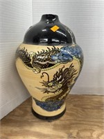 Vintage Oriental Pottery  vase