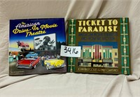 Lot of 2 American Movie Theater Books Drive-In