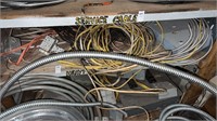 Shelf lot of Heavy Gauge Romex Electrical Wire