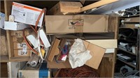 Shelf lot of Miscellaneous Items