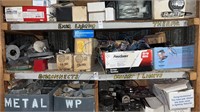 Shelf lot of Electrical Items