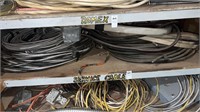 Shelf lot of Service Cable Electrical Wire