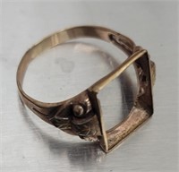 10k gold ring - no stone