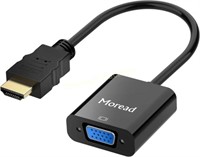 Moread HDMI to VGA Adapter (Male to Female)