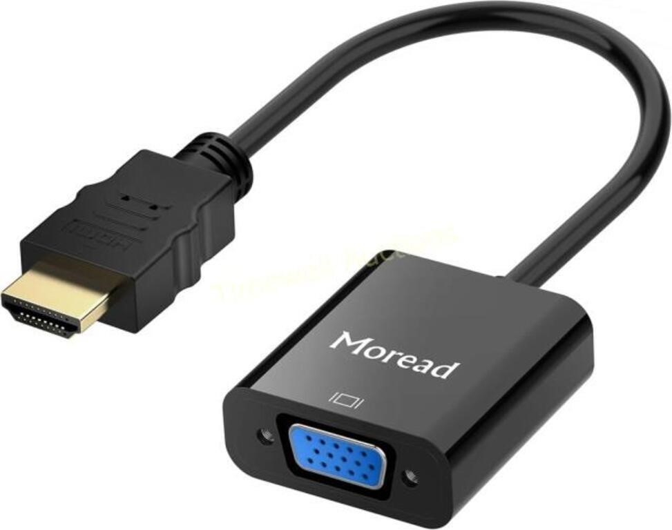 Moread HDMI to VGA Adapter (Male to Female)