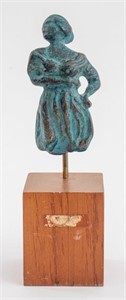 Bronze Reduction of a Female Ship Figurehead