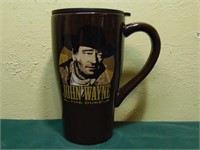 John Wayne The Duke Ceramic Travel Mug With Lid -