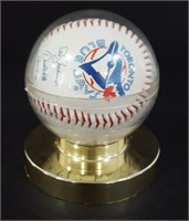 1990s BLUE JAYS Encased Printed Autograph Baseball