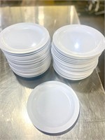 Bid X49 White Acopa Plates