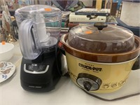 Crock pot, Black and Decker food processor