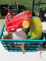 BOX LOT OF GARDEN CHEMICALS