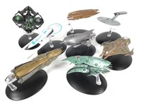 8 Mini Star Trek Models