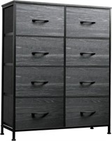WLIVE Tall Fabric Dresser for Bedroom