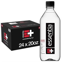 Essentia Bottled Water, 20 Ounce, 24-Pack