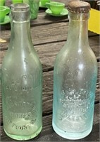 Mattoon & Charleston Soda Bottles