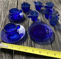Blue Child's Dishes