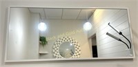 Large Framed Wall Mirror