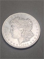 1888- O Morgan Silver Dollar UNC