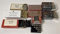Assorted .38 Special Rounds and Empty Shell