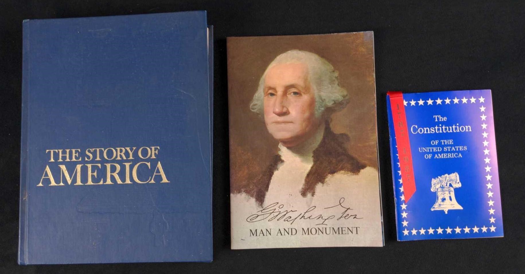 3 Books And Booklets About America Or Americans