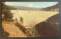 Vintage Hungry Horse Dam MT RPPC Postcard
