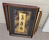 6 FRAMED PICTURES