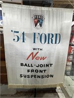 1954 Ford Dealership Banner