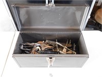 P729- Metal Tool Box With Welding Clamps