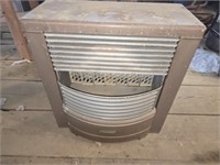 Metal fireplace