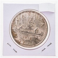 Canada 1936 Silver Dollar MS63X