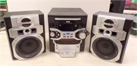 RCA 5 CD CHANGER/STEREO W/2 RCA SPEAKERS