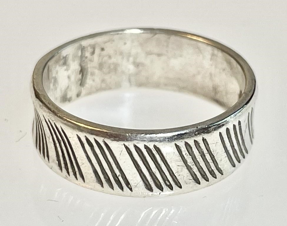 Sterling silver Joseph Esposito ring