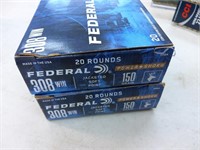 2-20 round boxes of 308 Winchester