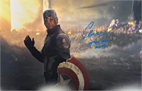 Autograph COA Captain America 11x17 Poster