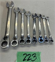 Blue-Point SAE Ratchet Wrenches 3/8"-15/16"