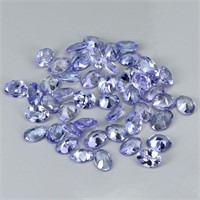 Oval Natural Unheated Violet Blue Tanzanite 6.12ct