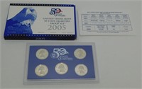 2005 U.S. Proof Quarter Set
