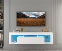 DMAITH TV Stand with LED Lights READ INFO