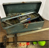 Tool box, tools and clamp