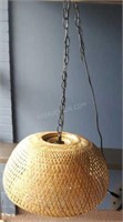 Ikea Rattan Hanging Light Fixture $100