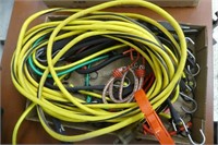 Tie downs and extension cords