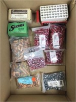 Assorted Pistol & Rifle Bullets  / Reloading