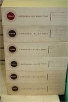 SELECTION OF KODAK SLIDE CAROUSELS WITH BOXES