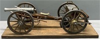 Replica Civil War Cannon Desk Model Display