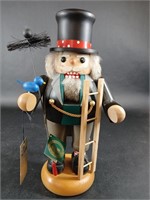 Handmade Ore Mountain Portly Chimney Sweep