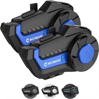 MOMAN H2 HEADSET HELMET INTERCOM 2 RIDER KIT