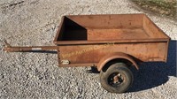 Small Steel Box Trailer 
4x5 Approximately