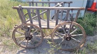 Rustic Antique wooden cart/wagon