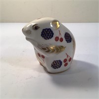 ROYAL CROWN DERBY PAPER WEIGHT MOUSE